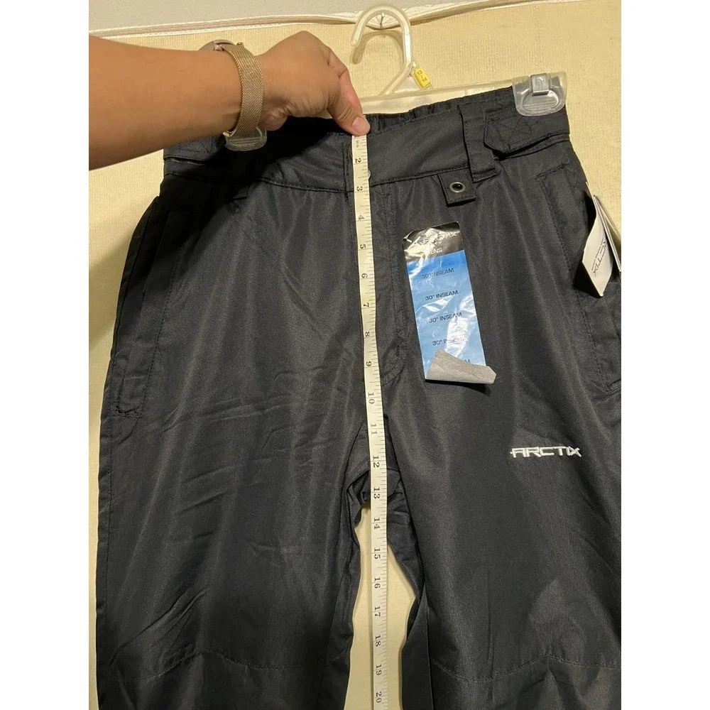 Arctix Mens Black Insulated Snow Pants Waterproof Ski Snowboard Winter 30 Inseam